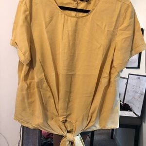 Yellow shirt